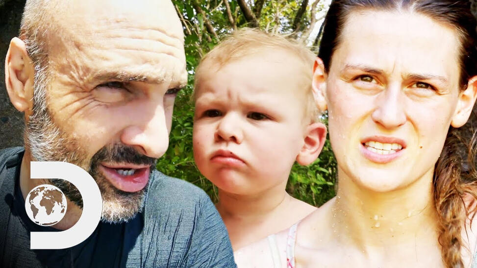 Ed Disappears For A Day Leaving Wife And Son Worried | Ed Stafford: Man Woman Child Wild